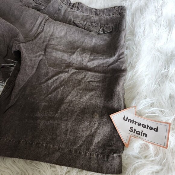 Orvis Men's Linen Shorts Size 38 Lightweight‎ Breathable Brown Beach 11" Inseam - Picture 9 of 10